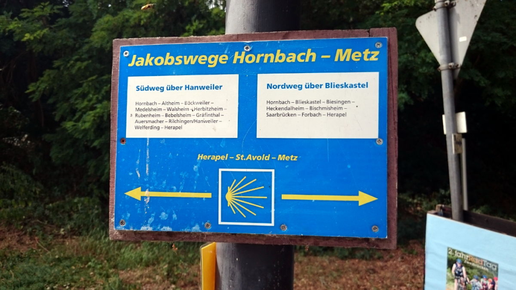 Jakobsweg Wald WanderVeg Domibility Saarländischer Jakobsweg