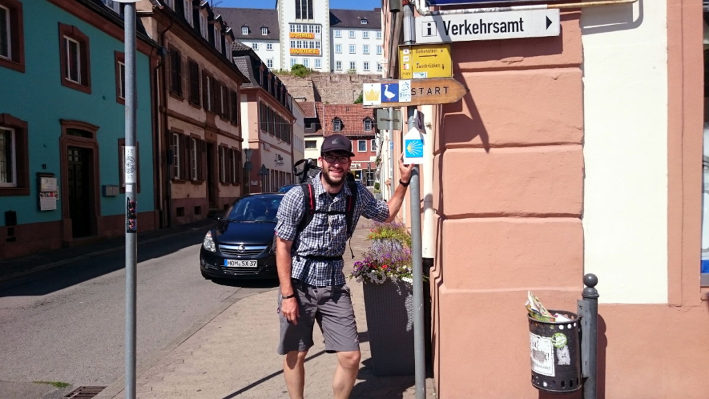 Jakobsweg Wald WanderVeg Domibility Saarbrücken Saarland